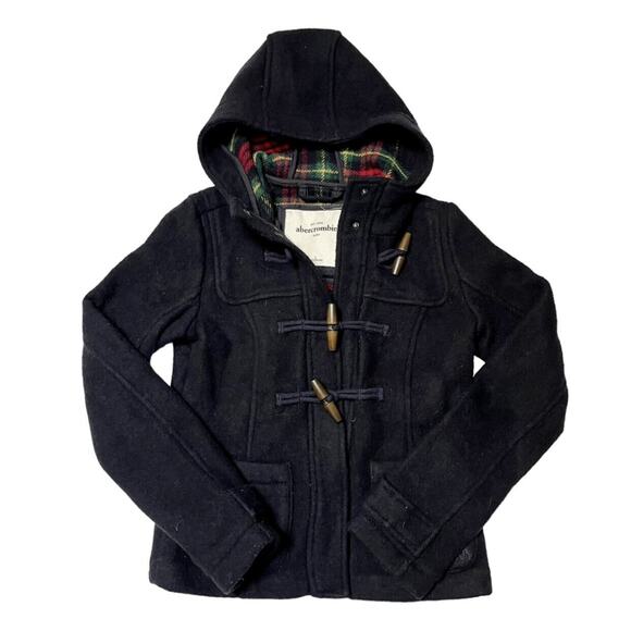 NWT Abercrombie Kids Wool Blend Coat Size L - Picture 1 of 9